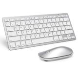 Teclado E Mouse Bluetooth Sem Fio Para Ipad Sparin A16
