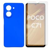 Capa Capinha + Pel. Hidrogel Compatível Para Xiaomi Poco C71