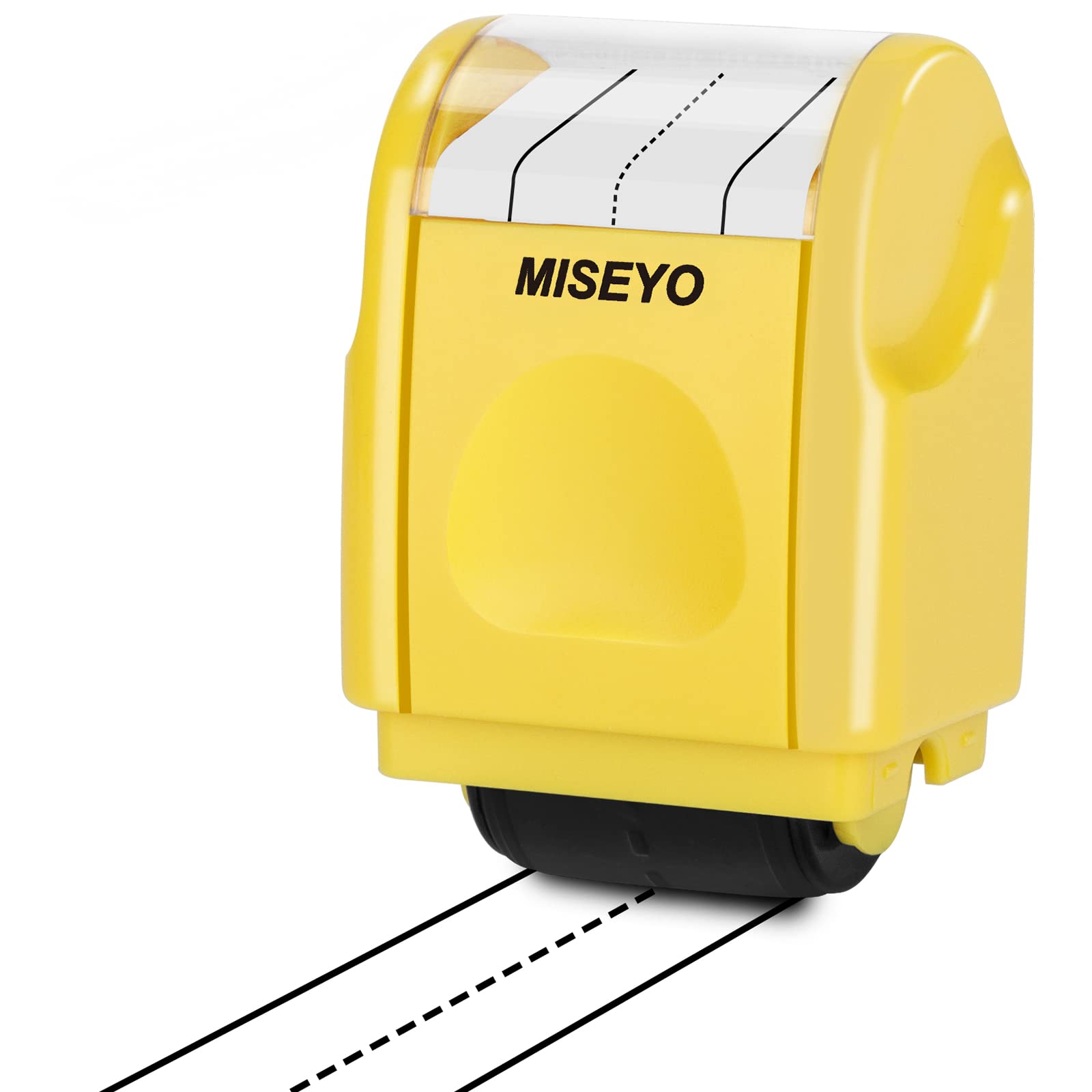 Handwriting Practice Roller Stamp Miseyo Dashed Yellow
