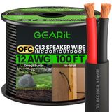 Alto-falante Wire Gearit 12/2 12awg Gauge 30m Outdoor Burial