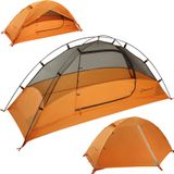 Tenda Clostnature Crux Para 1 Pessoa Ultraleve Para Mochila Laranja
