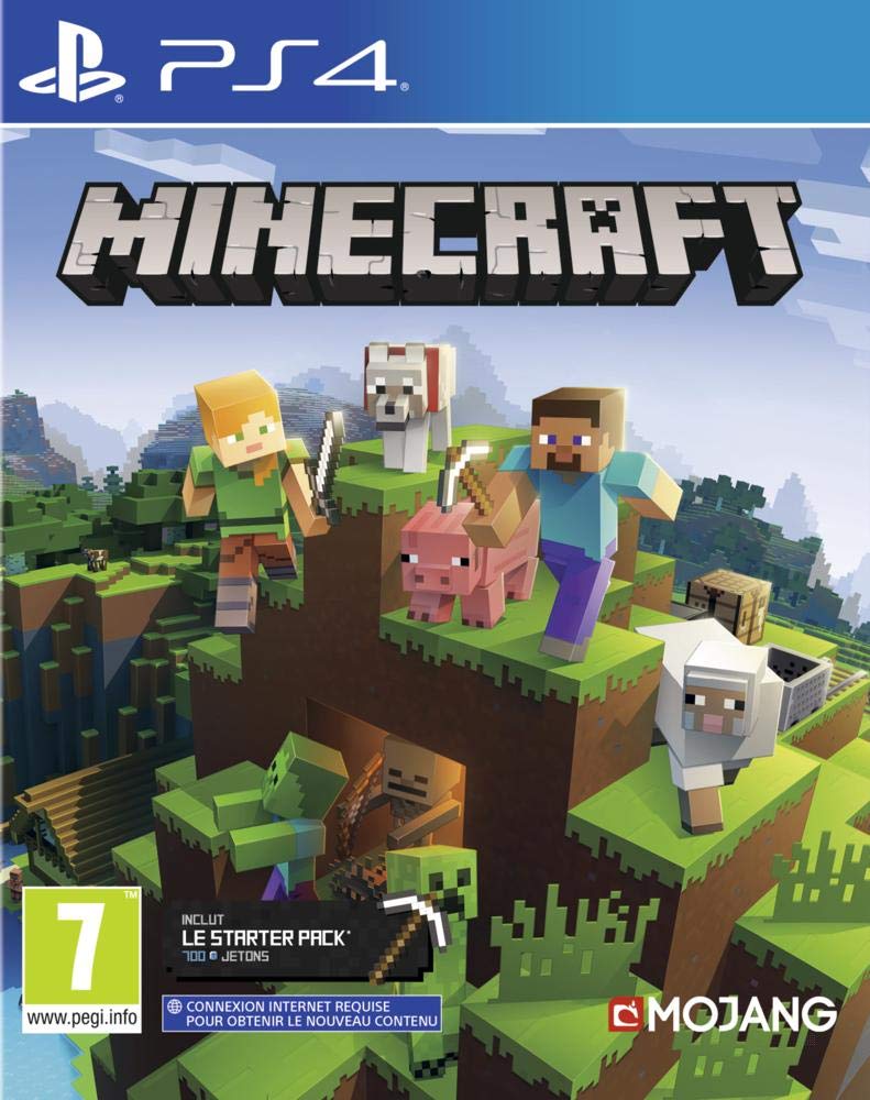 Consola De Videogame Playstation Ps4 Minecraft Bedrock