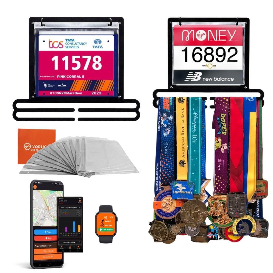 Porta-medalhas E Babadores Vorlich Race Bib And Medal