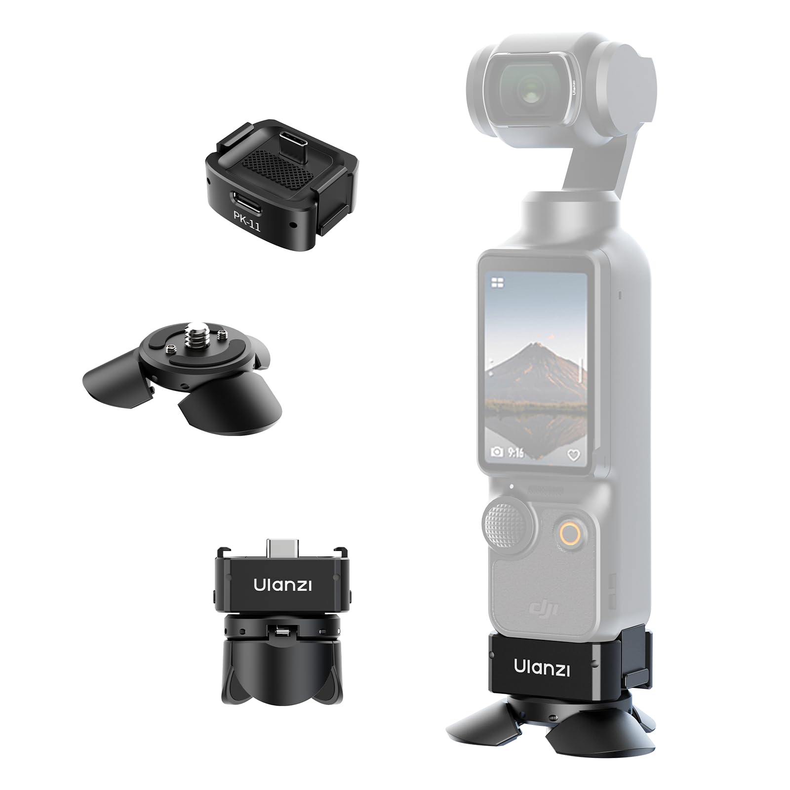 Kit De Tripé Ulanzi Quick Release Para Dji Osmo Pocket 3