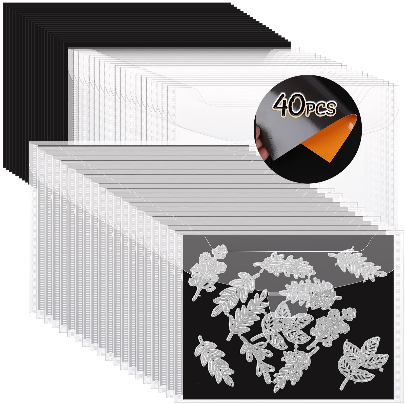 Saco De Armazenamento Stamp And Die E Conjunto De Folhas Magnéticas De Borracha