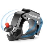 Bike Bells Rockbros Hidden Mtb Para Guidão De 22,2 Mm, Preto