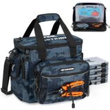 Bolsa De Equipamento De Pesca Kastking Baitspace Com 4 Caixas De Equipamento E Fichário