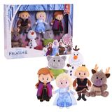 Conjunto De Colecionador De Pelúcia Disney Frozen 2 Estilizado Just Play
