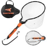 Rede De Pesca Kastking Titanet 66 Cm Com Alça E Bolsa De Alumínio