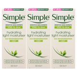 Hidratante Simple Skin Hydrating 125 Ml (pacote Com 3)