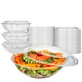 Saladeiras Descartáveis Stock Your Home 1,9 L (pacote Com 10) Com Tampa