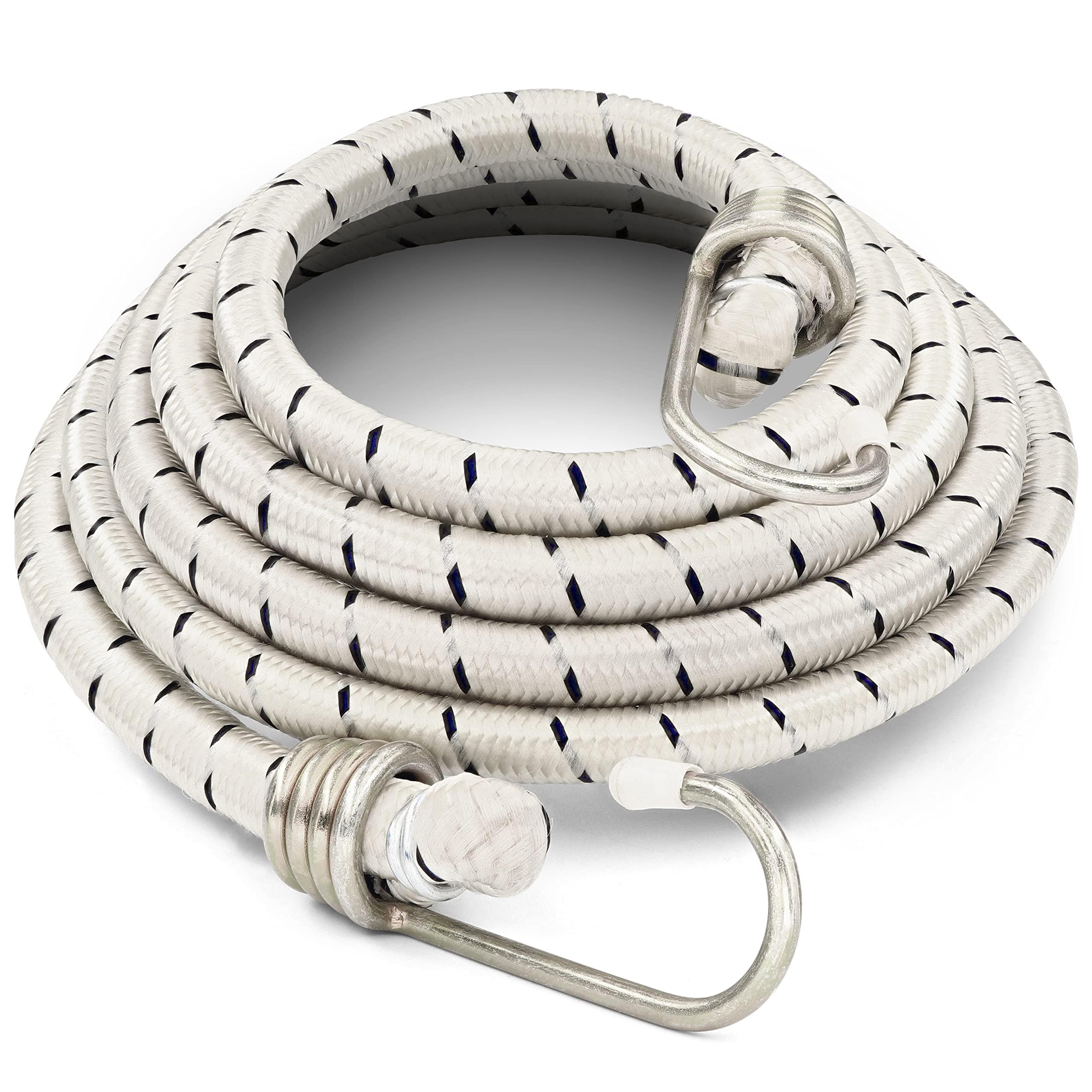 Cabos Elásticos Rampro De 72 Polegadas De Comprimento, Pacote Com 6 Ganchos