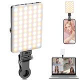 Luz De Selfie Portátil Toneof 60 Led Recarregável Para Telefone