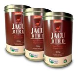 Café Jacu Bird Torrado E Moído Kit 3 Latas De 250g
