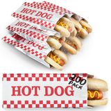 Embalagens De Cachorro-quente Em Estoque Para Sua Casa Em Papel Laminado (200)