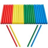 Pacote Com 24 Rhythm Sticks Sustainable Greetings Para Crianças De 20 Cm De Madeira