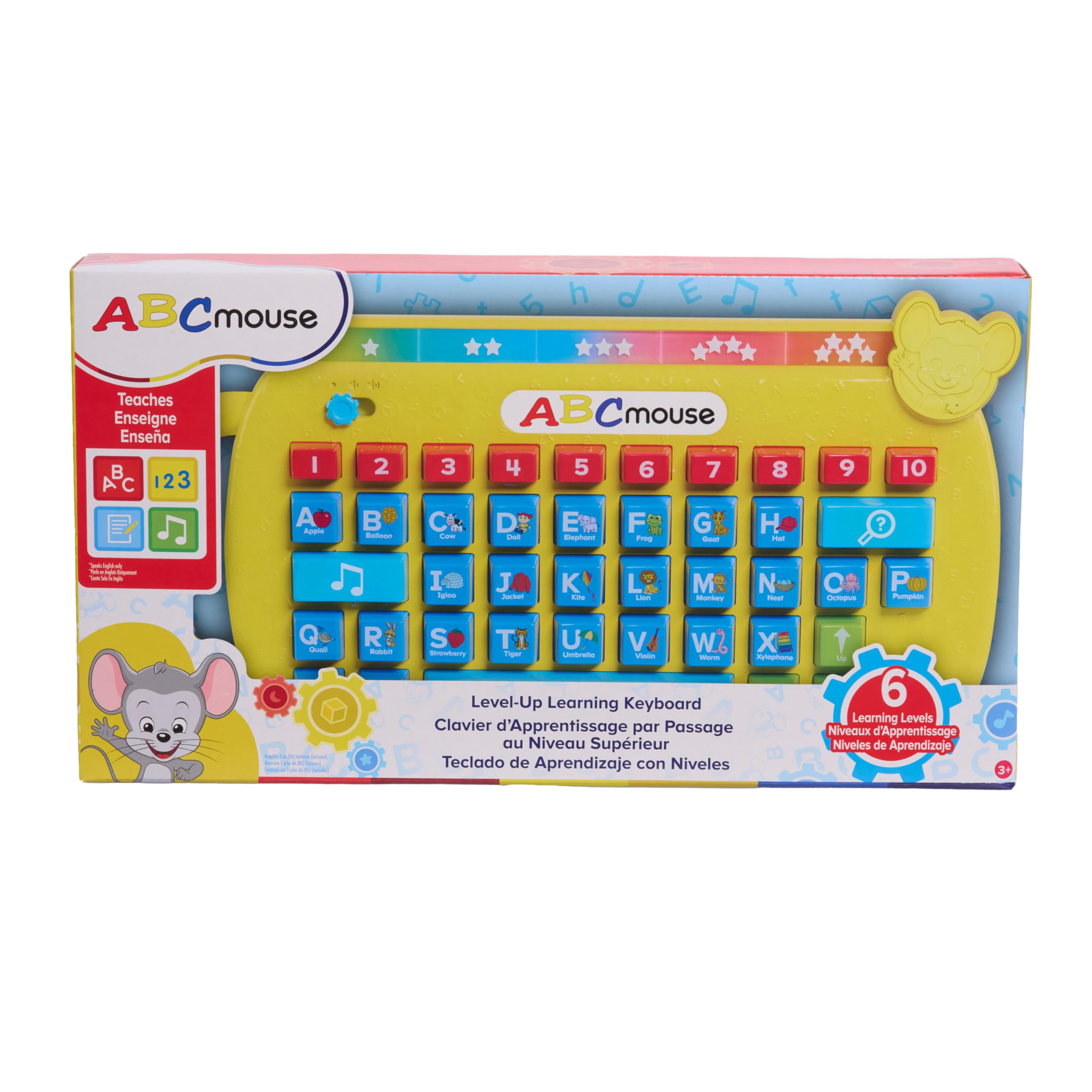 Learning Keyboard Just Play Abcmouse® Level-up Por Mais De 3 Anos