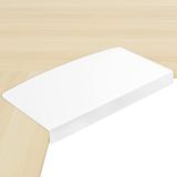 Manga Conectora De Mesa De Canto Vivo Desk-ac07sw Branca