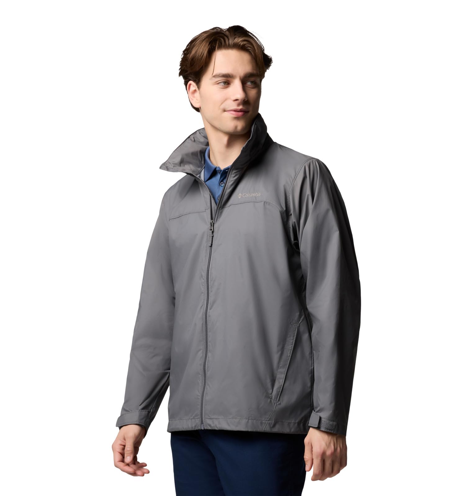 Casaco De Chuva Columbia Glennaker Lake Ii Para Homem City Grey Xl