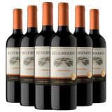 Kit 6 Vinhos Concha Y Toro Reservado Carménère