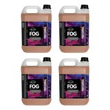 4 Líquidos Para Maquina De Fumaça 5 Litros Nevoa Chocolate