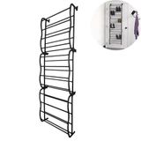 Sapateira Vertical De Parede Para 36 Pares - Organize Com Estilo Cor:preta
