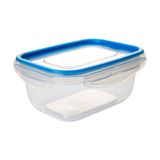 Pote Hermético De Plástico Retangular 500ml Tritec Azul