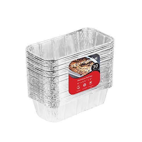 Mini Loaf Pans Stock Your Home: Papel Alumínio De 1 Kg (pacote Com 30)