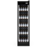 Cervejeira Vertical Porta De Vidro 310 Litros Gcb30vlb Gelopar Expositor All Black 110v