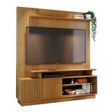 Combo Home + Painel Para Tv 60 Polegadas Ares - 7 Decor Cumaru