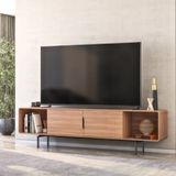 Rack Para Tv 60 Polegadas Otto Espresso Móveis Freijo/ Preto