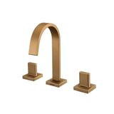 Misturador Para Banheiro Bancada Axiom Slim Dourado Matte
