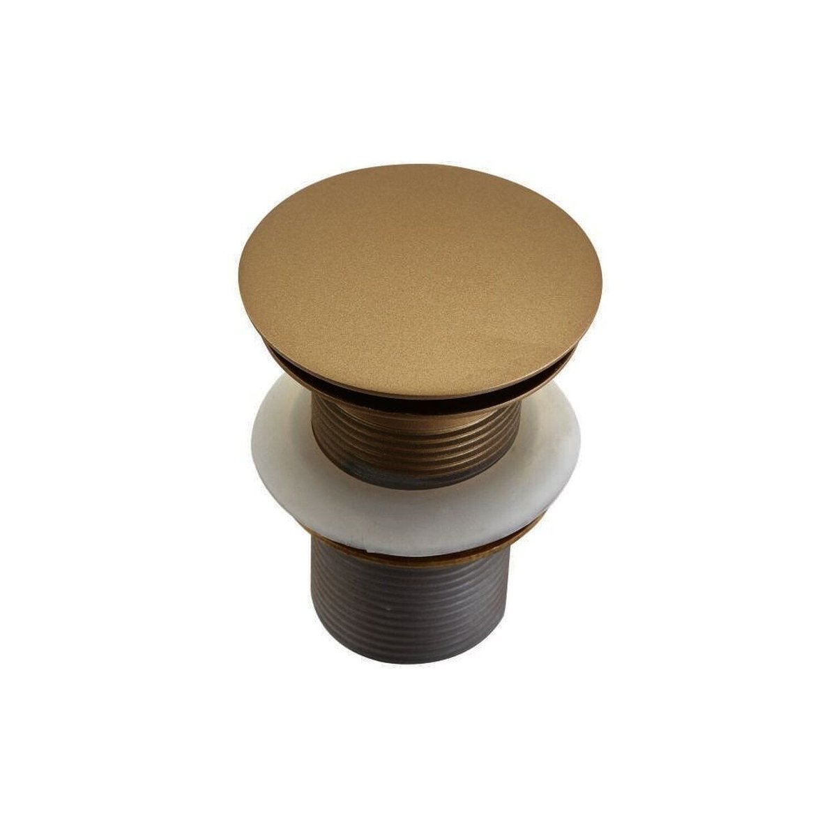 Valvula De Escoamento Para Cuba Meber Metais Dourado Matte