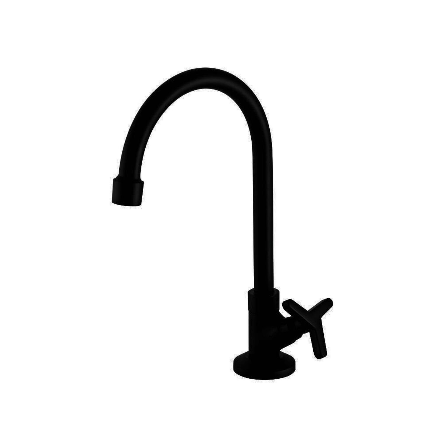 Torneira Para Banheiro Tríade Meber Metais Preto Matte