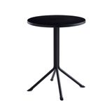 Mesa Para Jardim Redonda Bistrô Gávea Preto