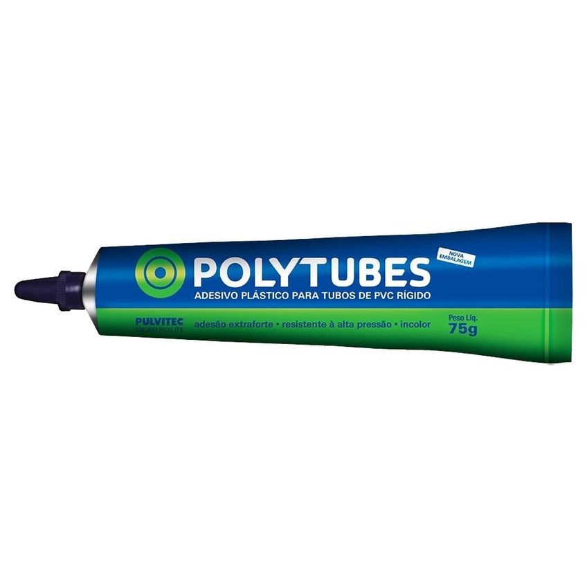Adesivo Cola Pulvitec Pvc Polytubes 75g - Embalagem Com 30 Unidades - imagem 3