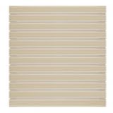 Pastilha De Vidro Lisa 30cmx 30,9cm Filetto Glass Mosaic Placas Bege Claro