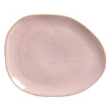 Prato Raso Jantar 31cm Oval Orgânico Litchi Porto Brasil