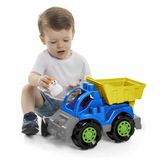 Caminhao Com Cacamba Rodadinhos Blocks Truck Tateti