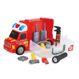 Caminhao Com Acessorios Workshop Junior Truck Bombeiro Multikids