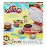 Massa De Modelar Play Doh Kitchen Festa Do Hamburguer Hasbro