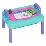 Mesinha De Desenho Infantil Multiuso Rosa Mercotoys