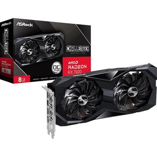 Carrefour Placa De Vídeo Asrock Amd Radeon Rx 7600 Challenger Oc 8gb Gddr6 128 Bit - 90-ga41zz-00uanf image