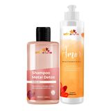 Kit Beleza Ruiva Metal Detox Essenciais