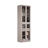 Cristaleira 4 Portas Em Vidro Essence 230cm - Itatiaia Fendi