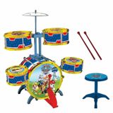Bateria Infantil Patrulha Canina Super Bateria Grande Candide