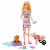 Boneca Barbie Family Cachorro Cadeira De Rodas Mattel