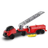 Caminhao Roda Livre Comboio Bombeiro Cardoso Toys
