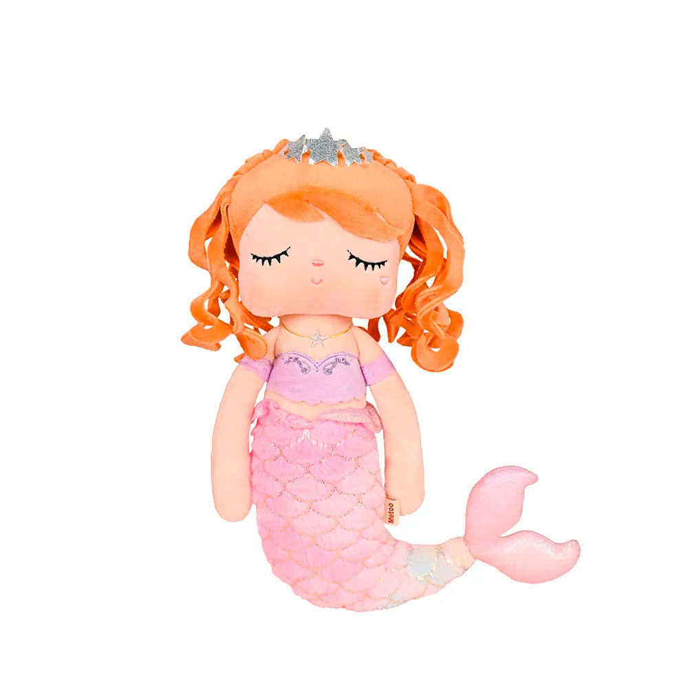 Boneca De Pano Metoo Angela Sereia Isla Bup Baby