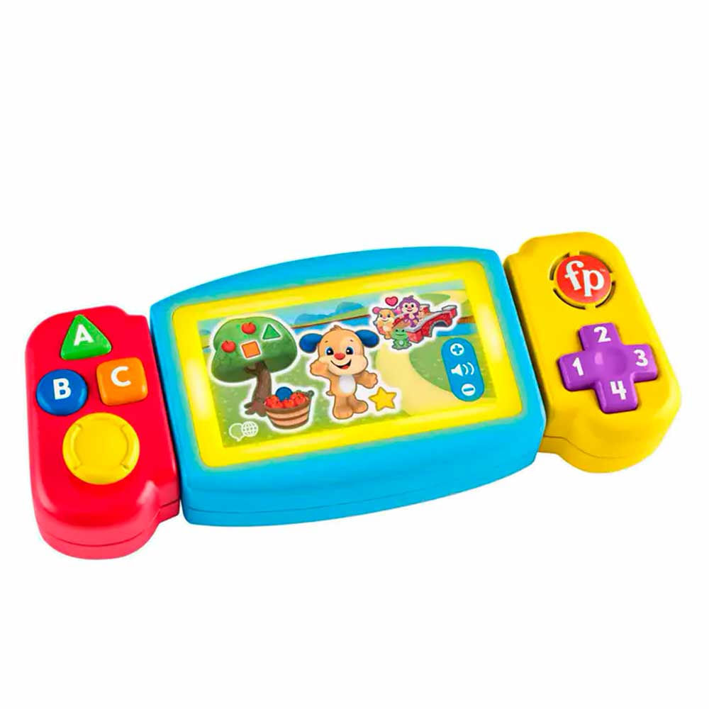 Controle Videogame Portatil Aprende Comigo Fisher Price